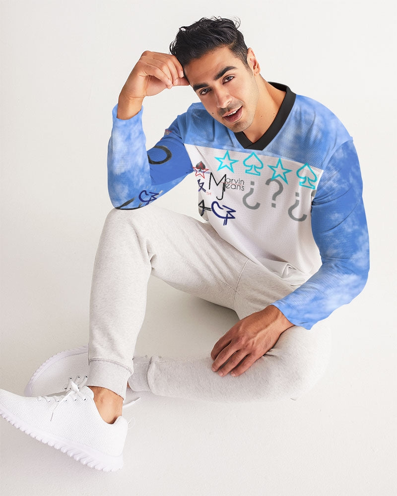 Logo's 1.0 Men's All-Over Print Long Sleeve Sports Jersey