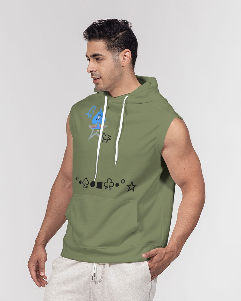 It's the BRAND for me Men's All-Over Print Heavyweight Sleeveless Hoodie