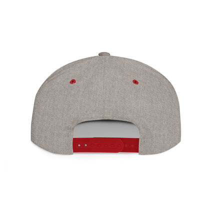 MJ white Stylish Flat Bill Snapback Hat for Everyday Wear, Embroidered Cap, Streetwear Accessory, Gift for Him/Her, Trendy Headwear