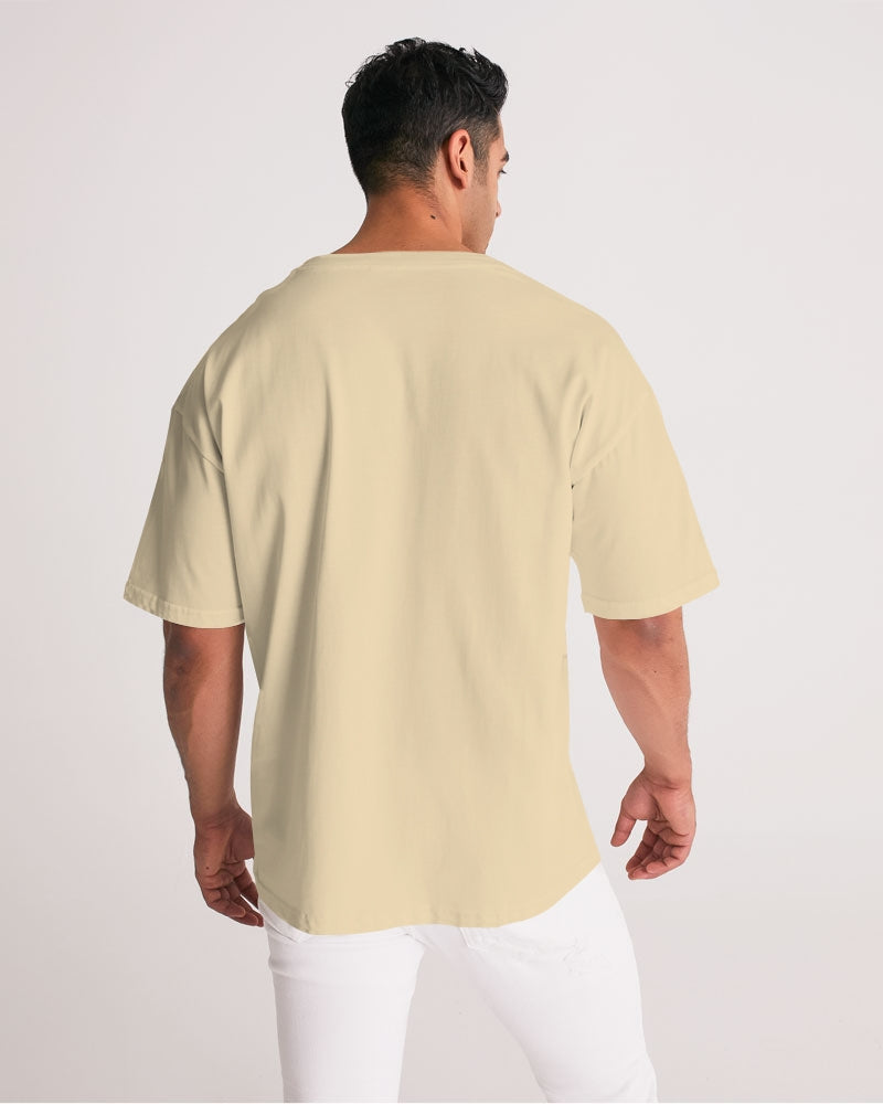 Wheat Men's All-Over Print Premium Heavyweight Tee