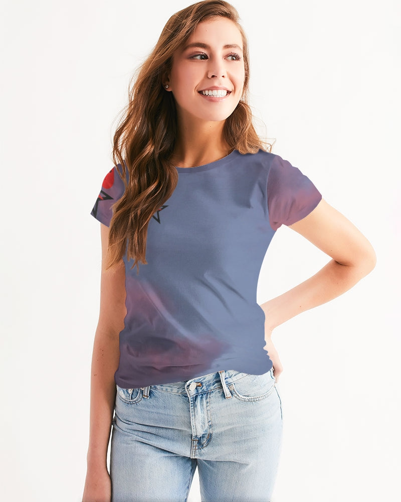 Sky bright Women's All-Over Print Tee