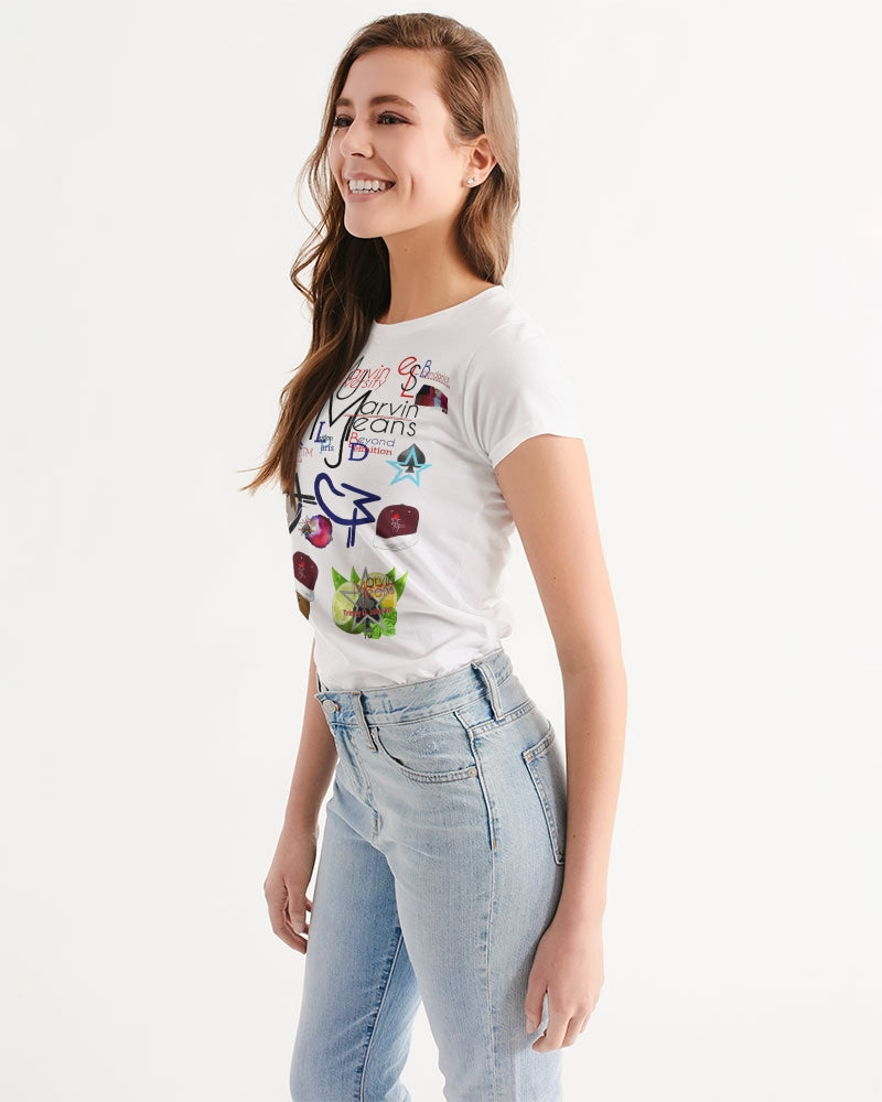 Logo's  Women's All-Over Print Tee