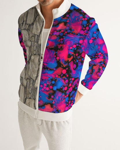 Stone mix 101 Men's All-Over Print Track Jacket