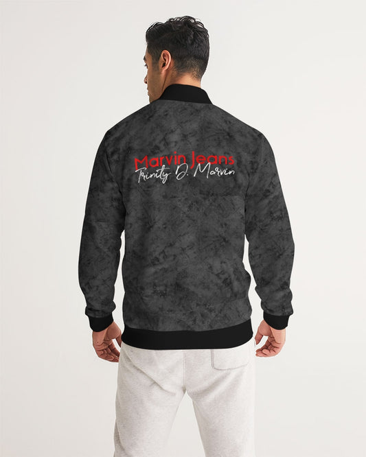 Holy Black Men's All-Over Print Track Jacket