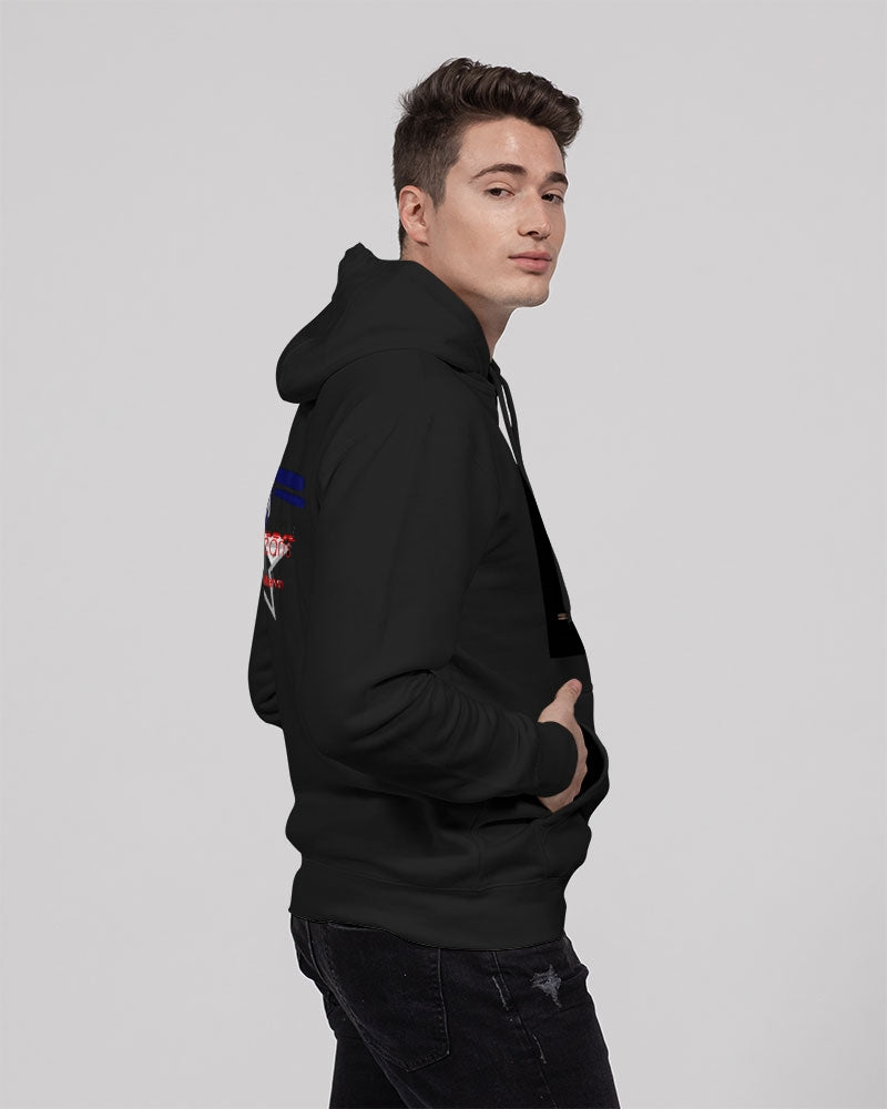 Black Unisex Premium Pullover Hoodie | Lane Seven