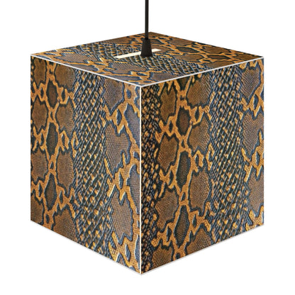 Calf Print Light Cube Lamp