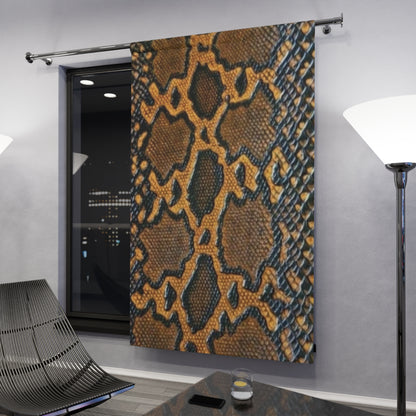 Calf print Window Curtains (1 Piece)