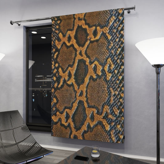 Calf print Window Curtains (1 Piece)