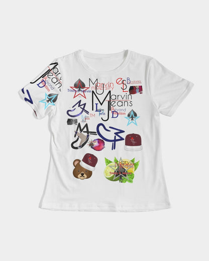 Logo's  Women's All-Over Print Tee