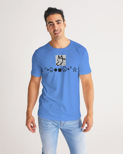 Kingly Blue  Men's All-Over Print Tee