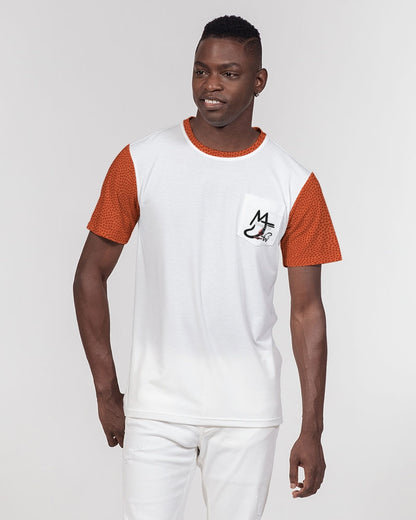 Nothing but the blood  Men's All-Over Print Pocket Tee
