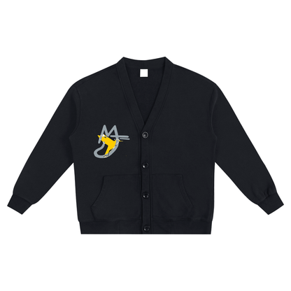 Snow Washed Sweat Cardigan