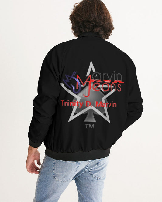 Marvin Jeans be the BRAND wear the BRAND  Men's All-Over Print Bomber Jacket