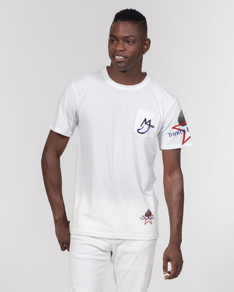 Trinity D Marvin Men's All-Over Print Pocket Tee