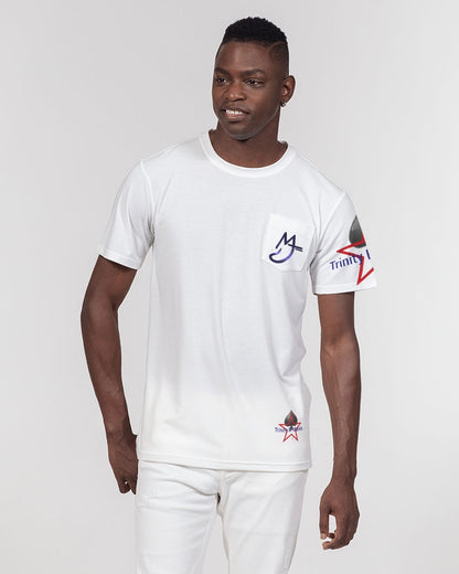 Trinity D Marvin Men's All-Over Print Pocket Tee