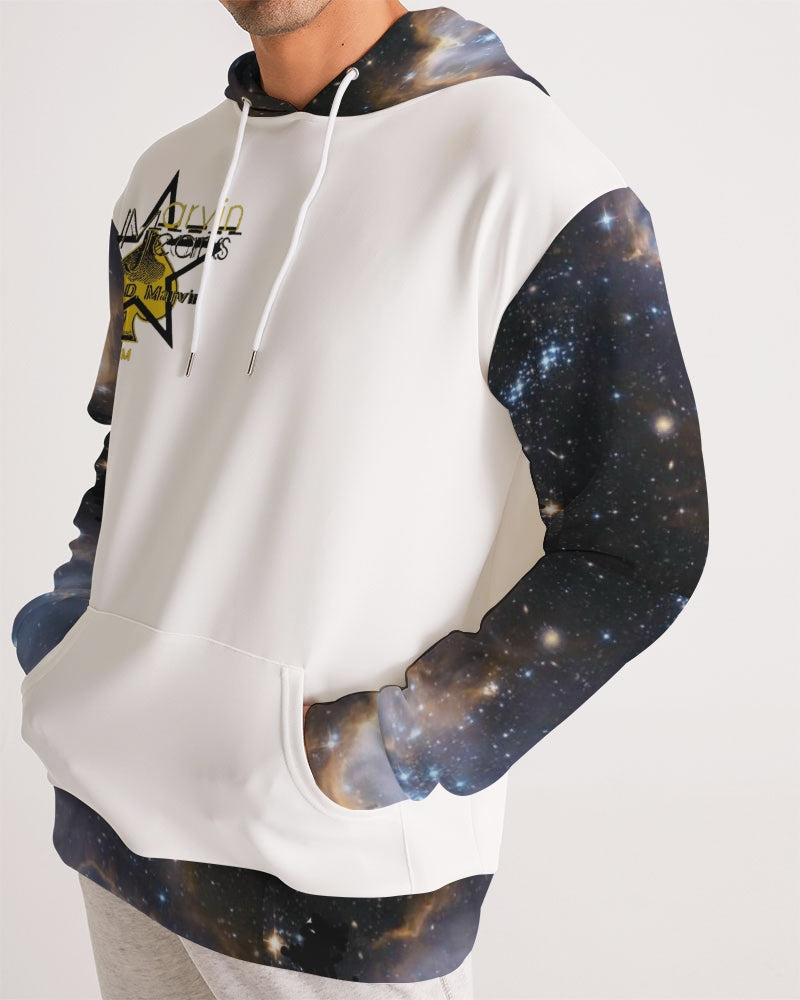 Black and yellow  Men's All-Over Print Hoodie