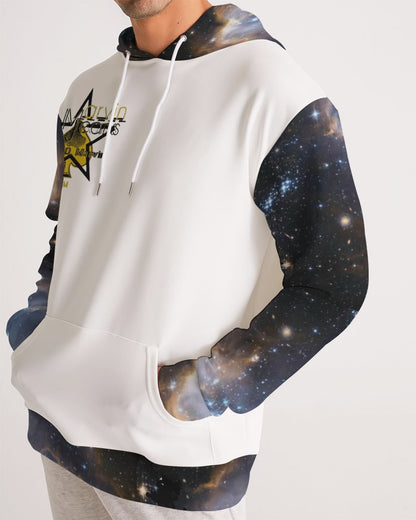 Black and yellow  Men's All-Over Print Hoodie