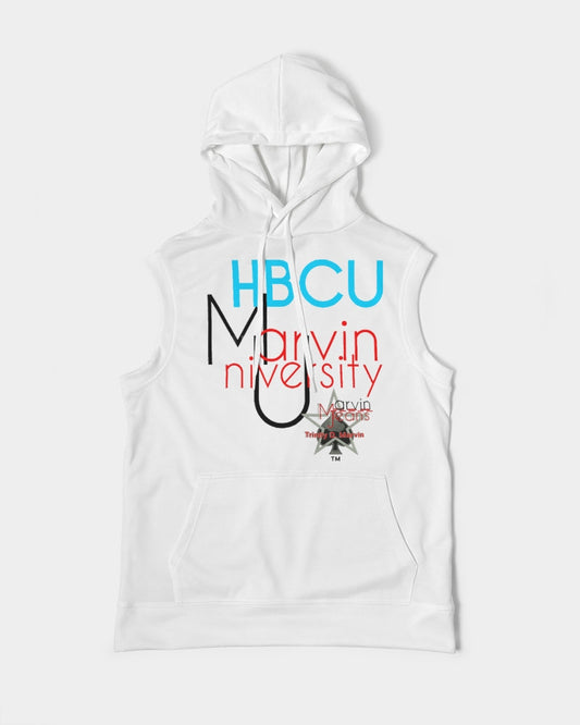 Marvin University HBCU Men's All-Over Print Heavyweight Sleeveless Hoodie