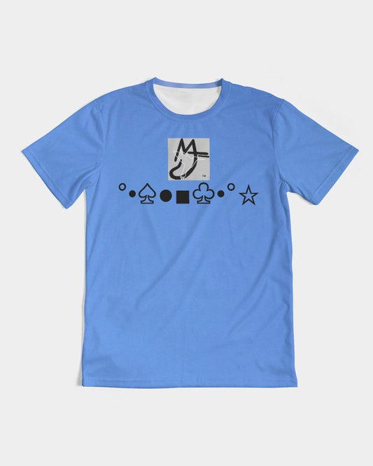 Kingly Blue  Men's All-Over Print Tee