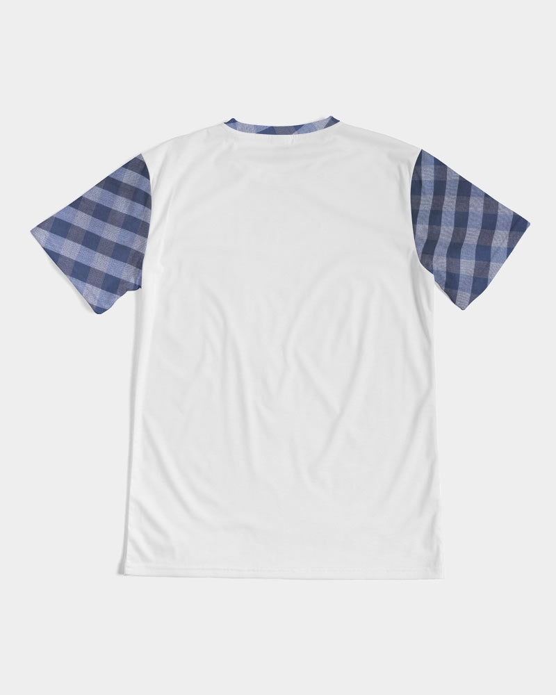Blue stripes Men's All-Over Print Tee
