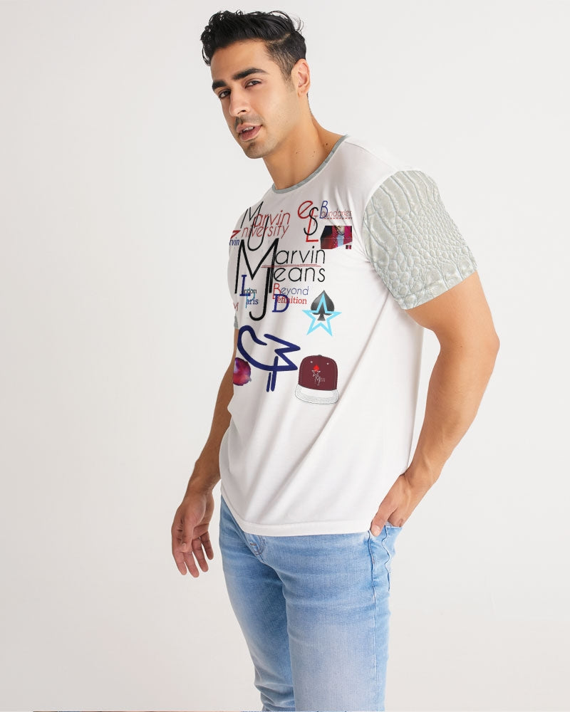 Logo's Gator white Men's All-Over Print Tee