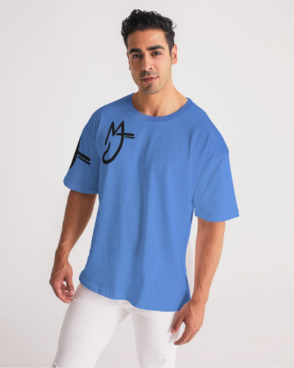 MJ blackout  Men's All-Over Print Premium Heavyweight Tee