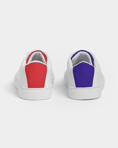 All White New-Legacy Men's Faux-Leather Sneaker