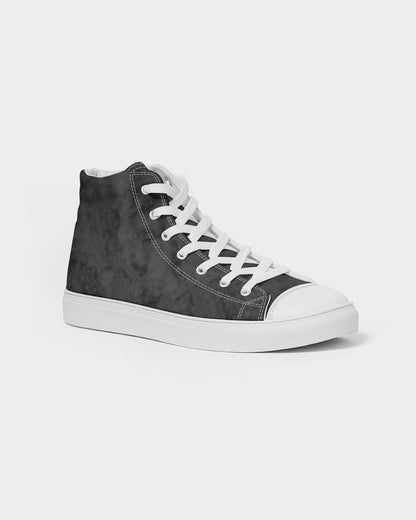 Holy Black Men's Hightop Canvas Shoe