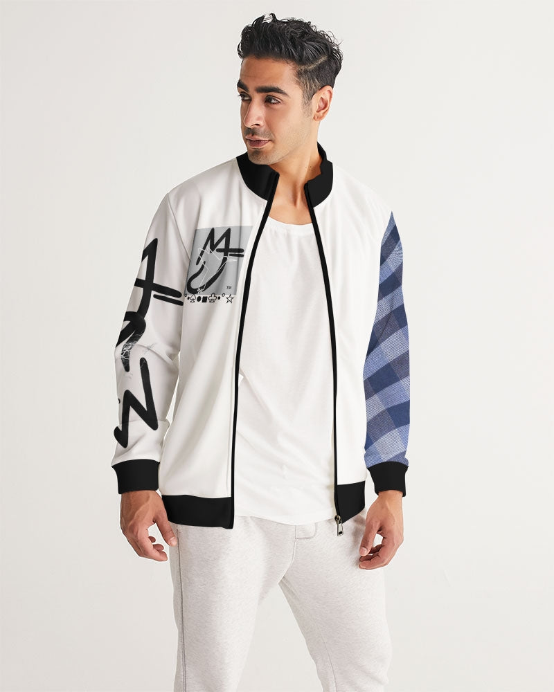 MJ black  Men's All-Over Print Track Jacket