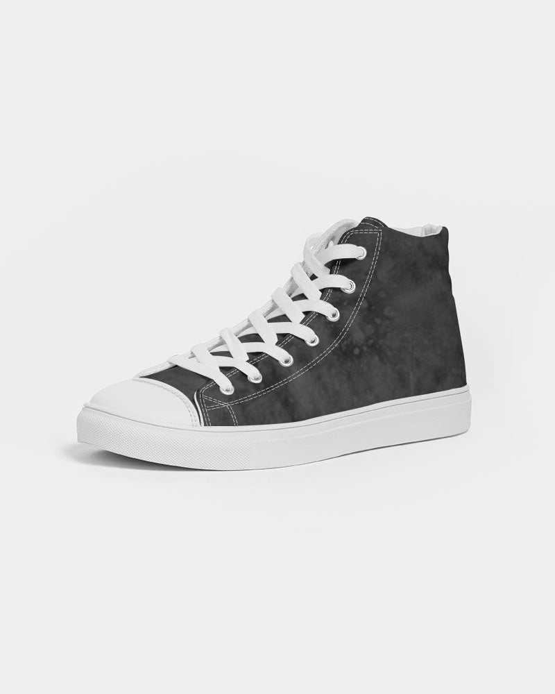 Holy Black Men's Hightop Canvas Shoe