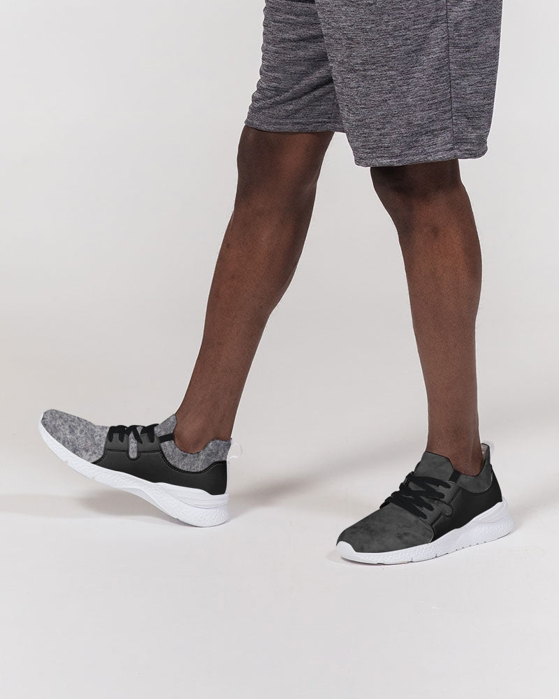 Holy Black Half Wool Men's Two-Tone Sneaker
