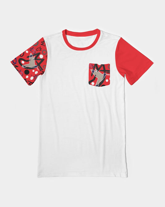 Young Marvin  Men's All-Over Print Pocket Tee