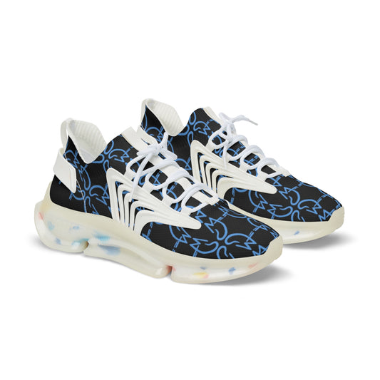 Black Deluxe Men's Mesh Sneakers