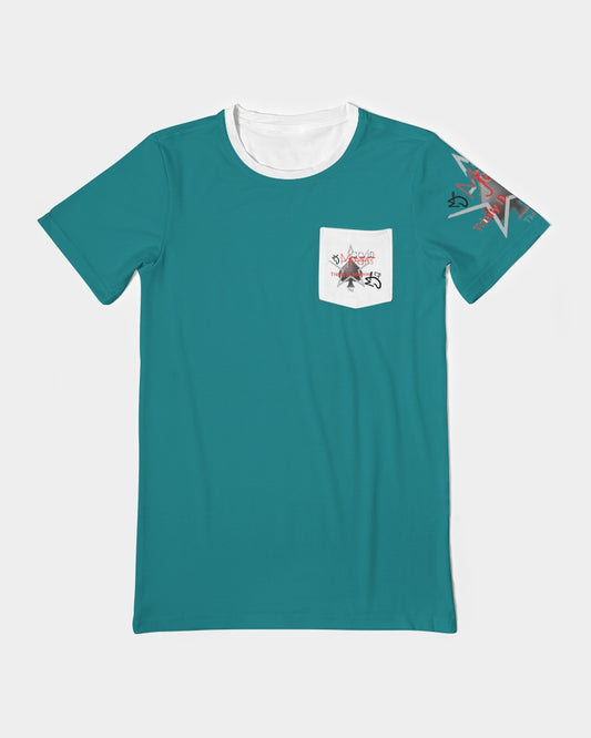 123 Men's All-Over Print Pocket Tee