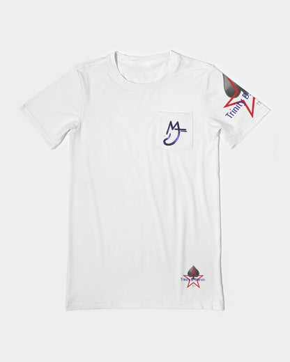 Trinity D Marvin Men's All-Over Print Pocket Tee
