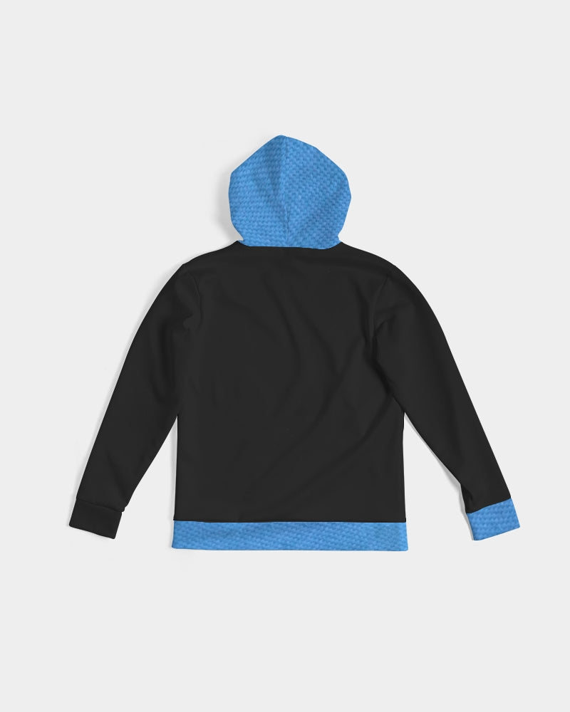 Black Deluxe texture Men's All-Over Print Hoodie