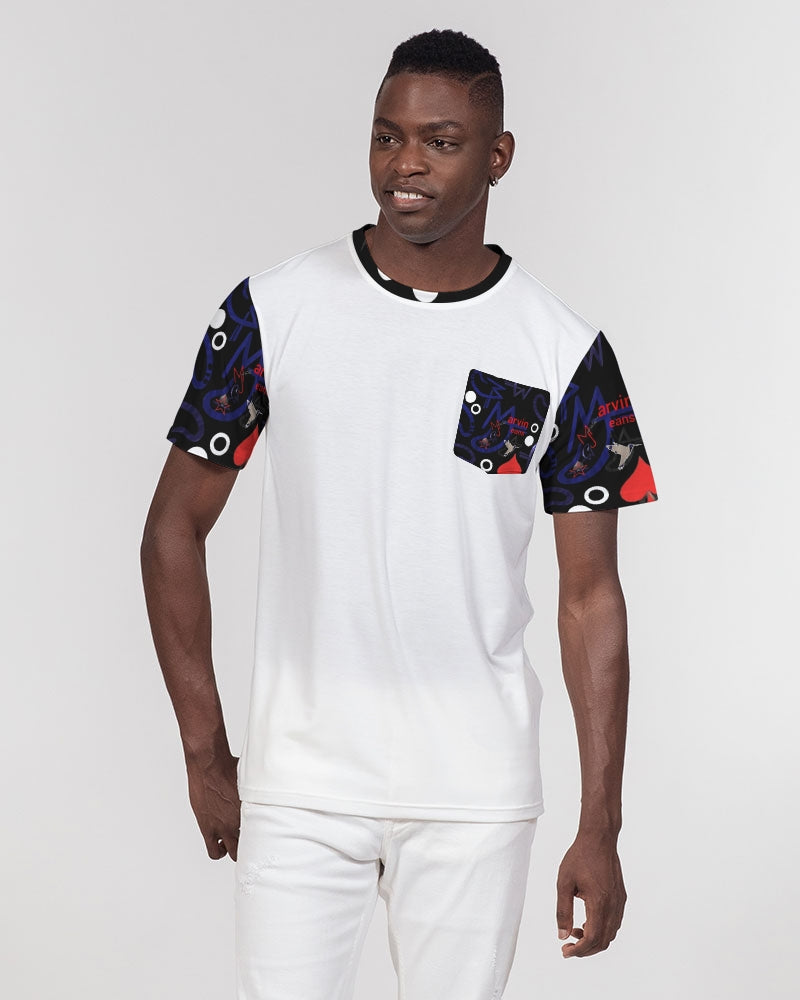 BRAND ready Men's All-Over Print Pocket Tee