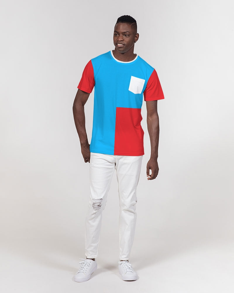 Glorious brand 1.o Men's All-Over Print Pocket Tee