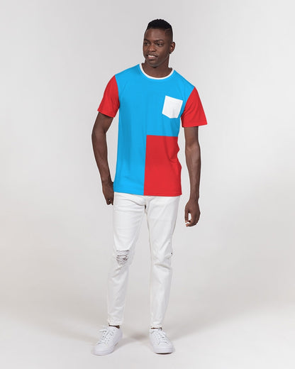 Glorious brand 1.o Men's All-Over Print Pocket Tee