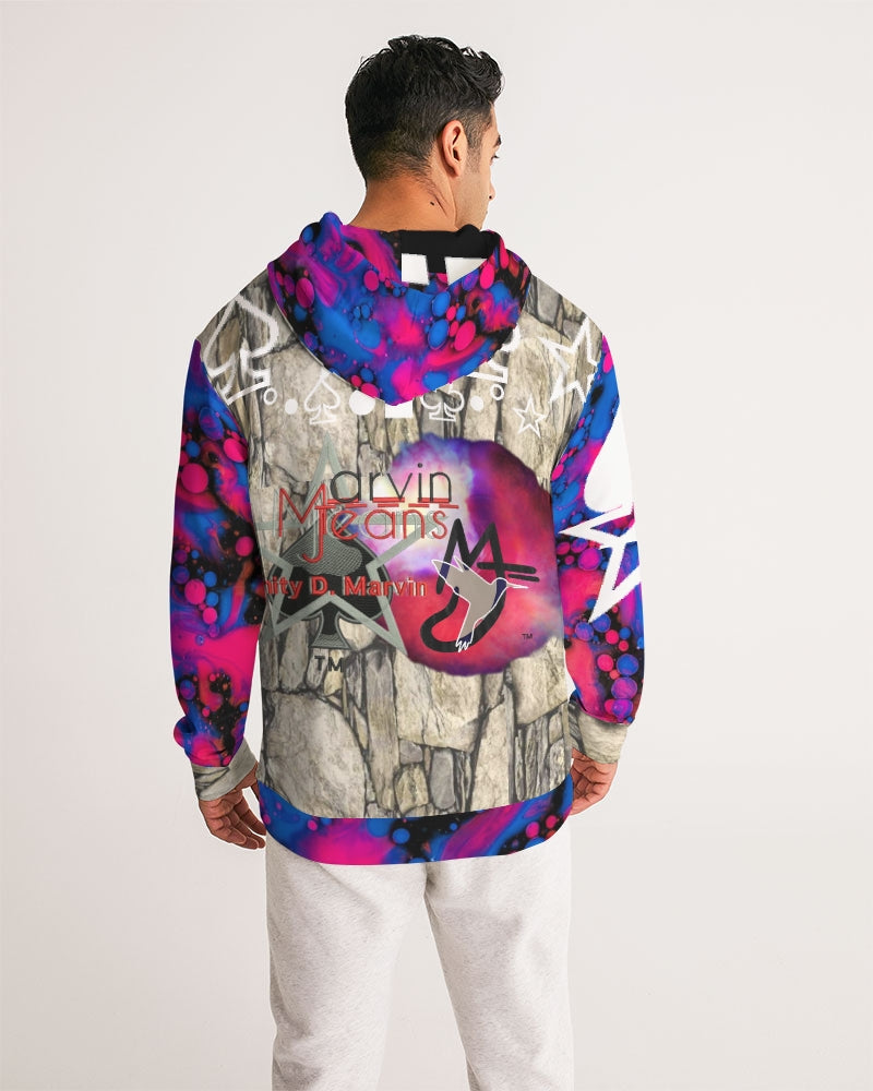 Stone mix 101 Men's All-Over Print Hoodie