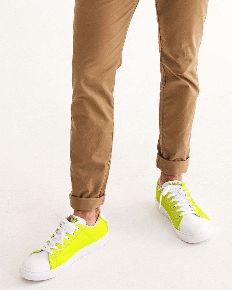 Light yellow by Marvin Jeans and Trinity D Marvin Men's Faux-Leather Sneaker