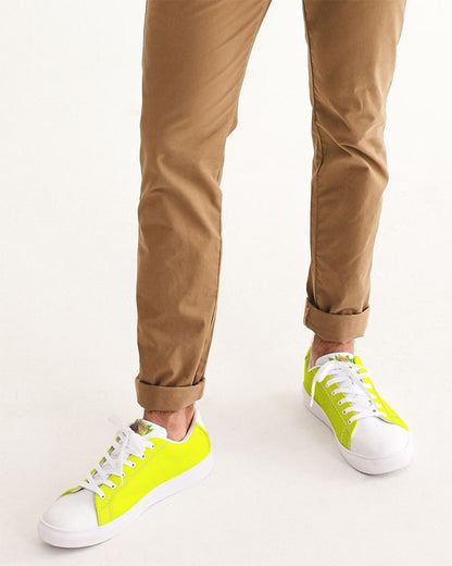 Light yellow by Marvin Jeans and Trinity D Marvin Men's Faux-Leather Sneaker