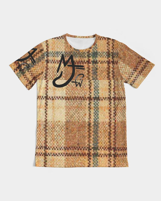Elastic fabric Men's All-Over Print Tee