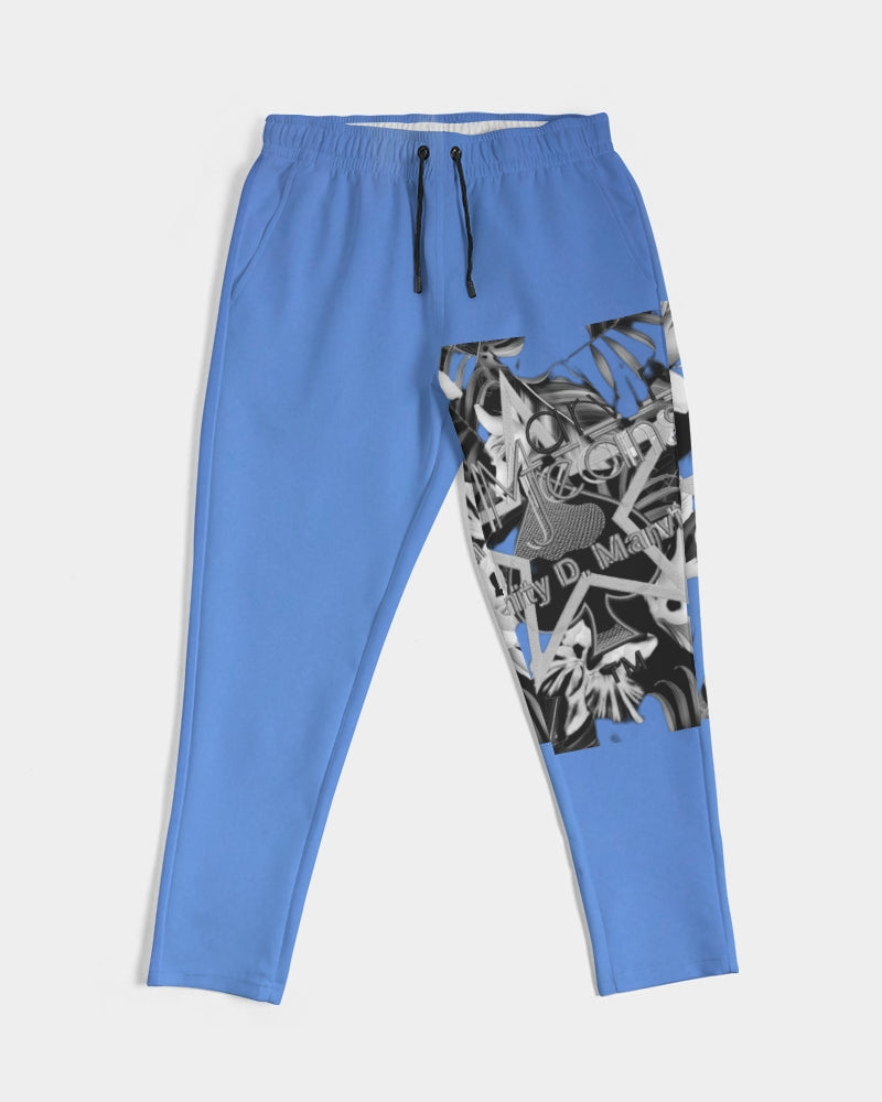 Kingly Blue  Men's All-Over Print Joggers