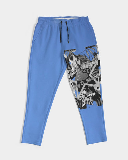 Kingly Blue  Men's All-Over Print Joggers