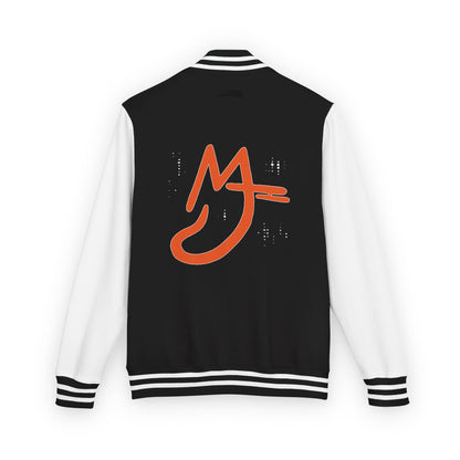MJ orange Unisex Heavyweight Letterman Jacket - Stylish Sportswear for Fans, Perfect for Game Days, Casual Outings, Back to School, Comfortable [...]