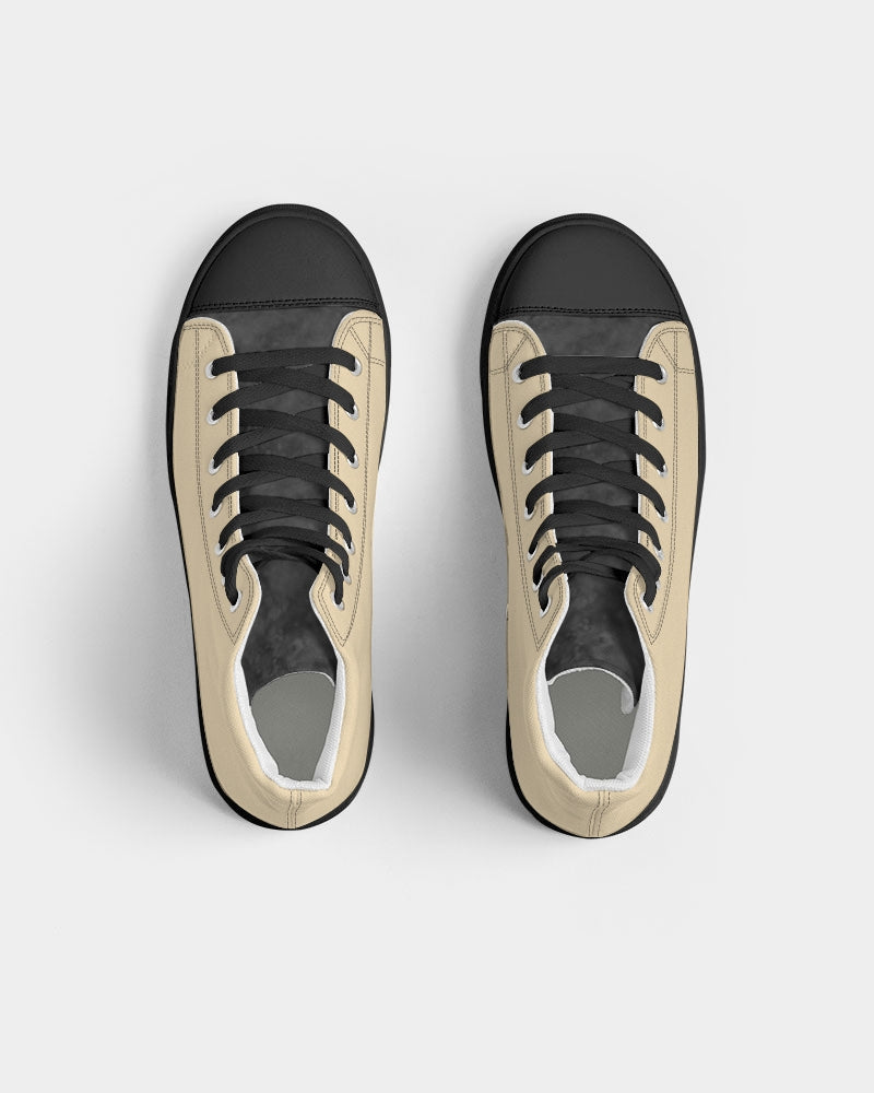 Holy Wheat Men's Hightop Canvas Shoe - Black