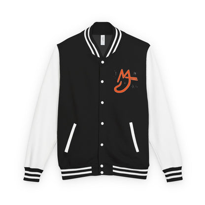 MJ orange Unisex Heavyweight Letterman Jacket - Stylish Sportswear for Fans, Perfect for Game Days, Casual Outings, Back to School, Comfortable [...]