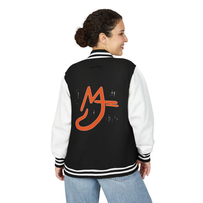 MJ orange Unisex Heavyweight Letterman Jacket - Stylish Sportswear for Fans, Perfect for Game Days, Casual Outings, Back to School, Comfortable [...]