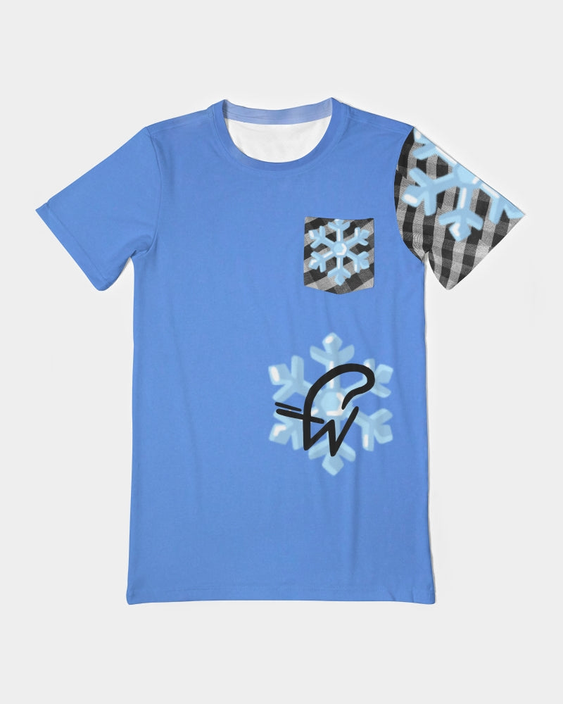 MJ blackout  Men's All-Over Print Pocket Tee